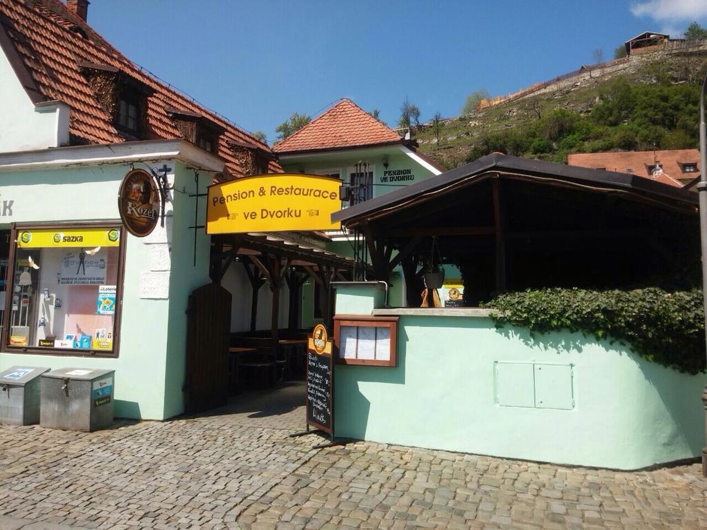 Penzion Ve Dvorku Český Krumlov Exterior foto